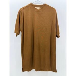 Daniel Elissa Men's Rust T-Shirt Crew Neck Polyester size XL